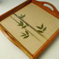 Wooden Tray with Handles