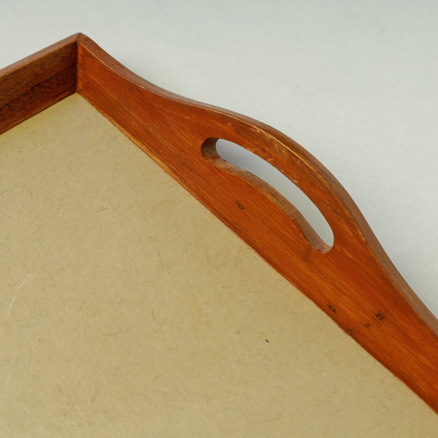 Wooden Tray with Handles