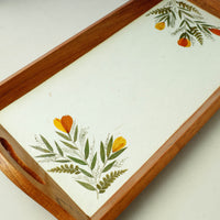 Wooden Tray with Handles