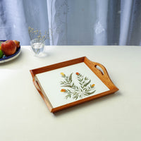 Wooden Tray with Handles