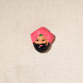  Handpainted Terracotta Face Magnet of India Set Online in India  