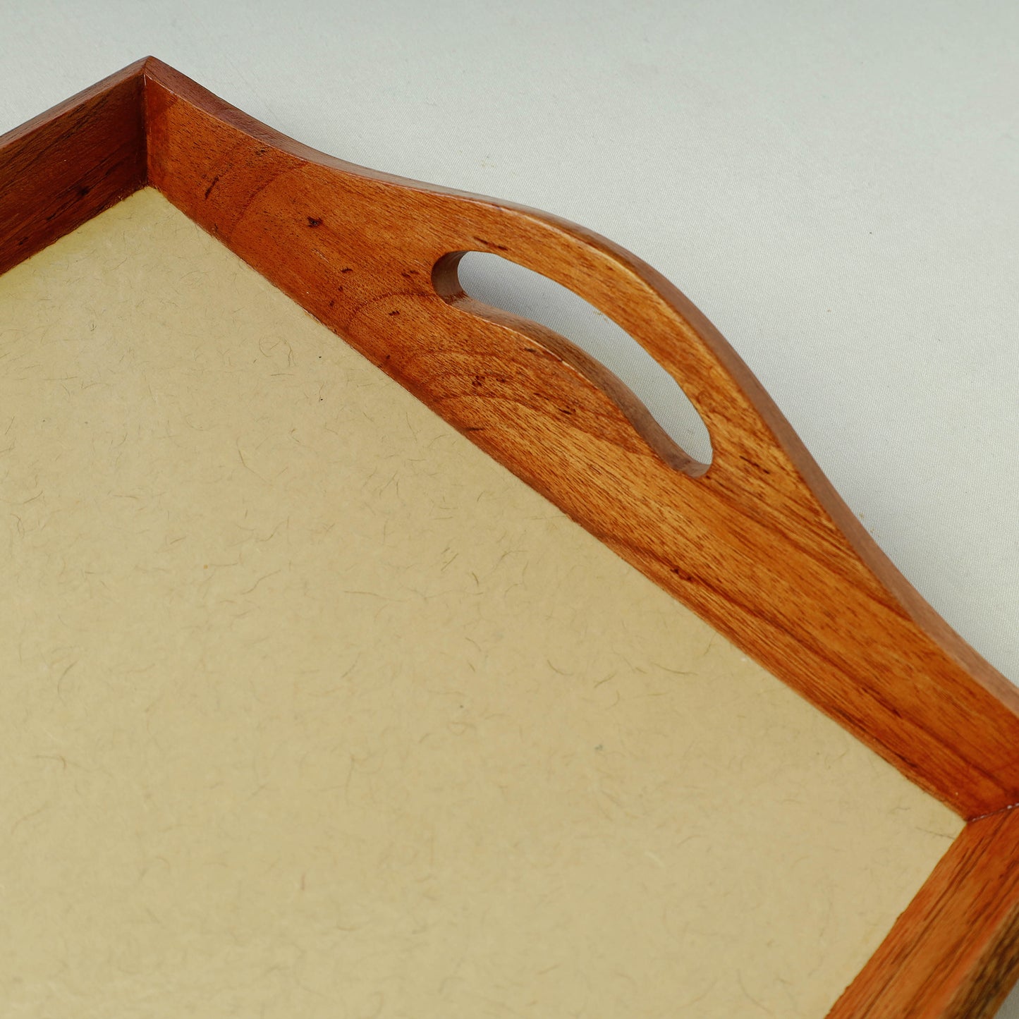 Wooden Tray with Handles