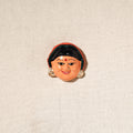  Handpainted Terracotta Face Magnet of India Set Online in India  