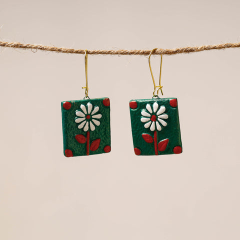 terracotta earrings