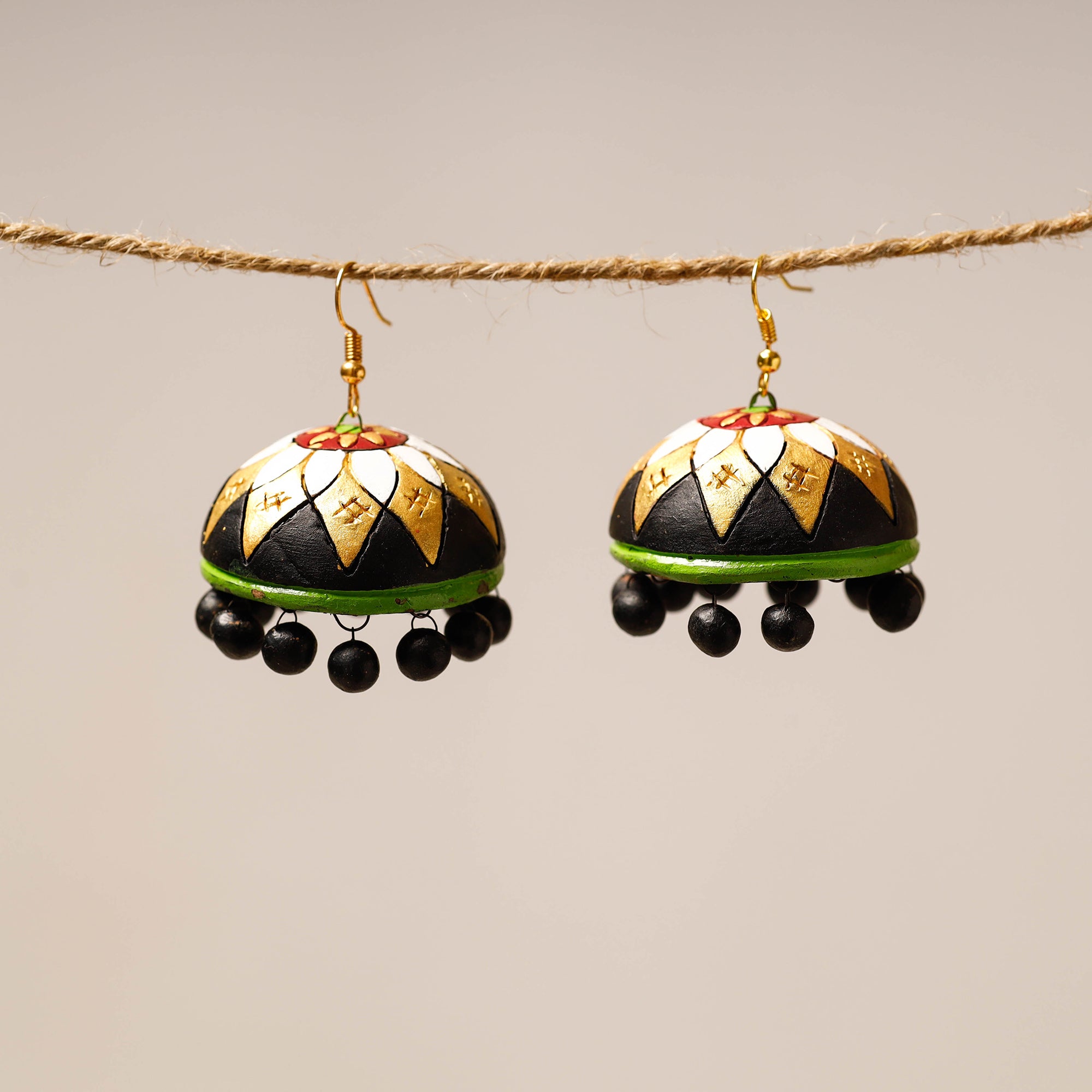 Tanuja Gota Earrings with Sahara – Phuljhadi