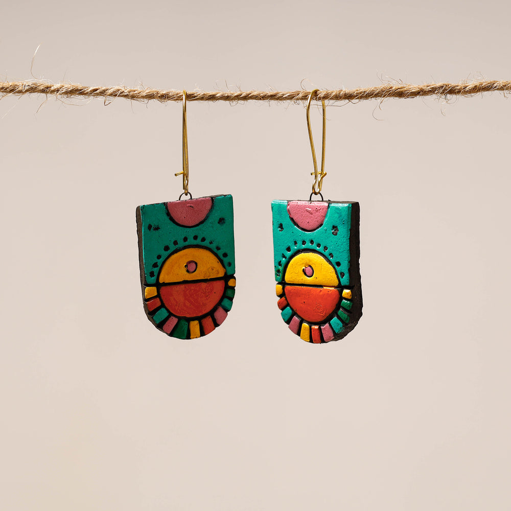 terracotta earrings