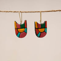 Handpainted Earrings 