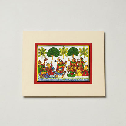 Traditional Phad Painting by Kalyan Joshi (7 x 9 in)