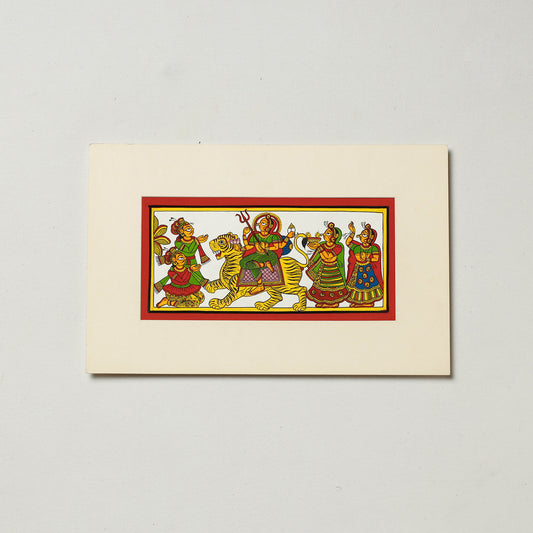 Traditional Phad Painting by Kalyan Joshi (4 x 9 in)