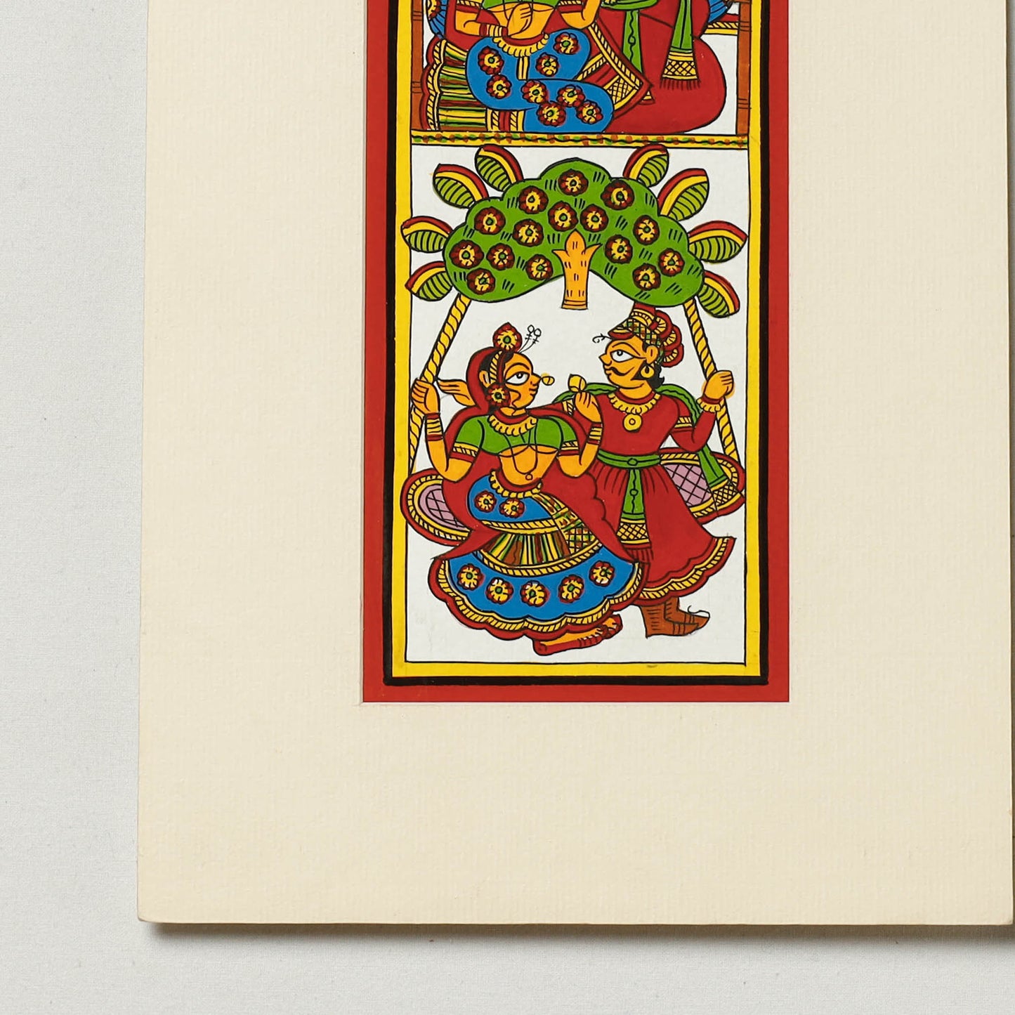 Traditional Phad Painting by Kalyan Joshi (9 x 4 in)