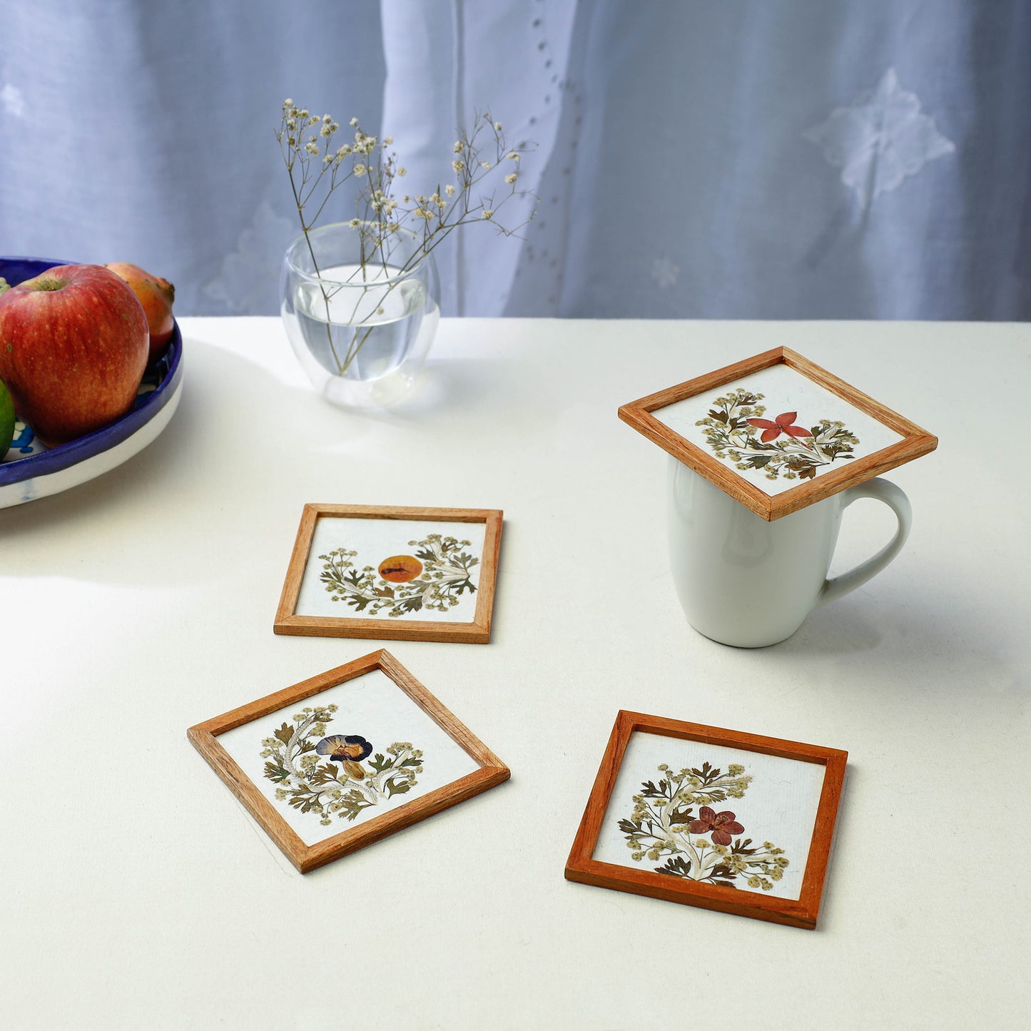 Wooden Square Coasters