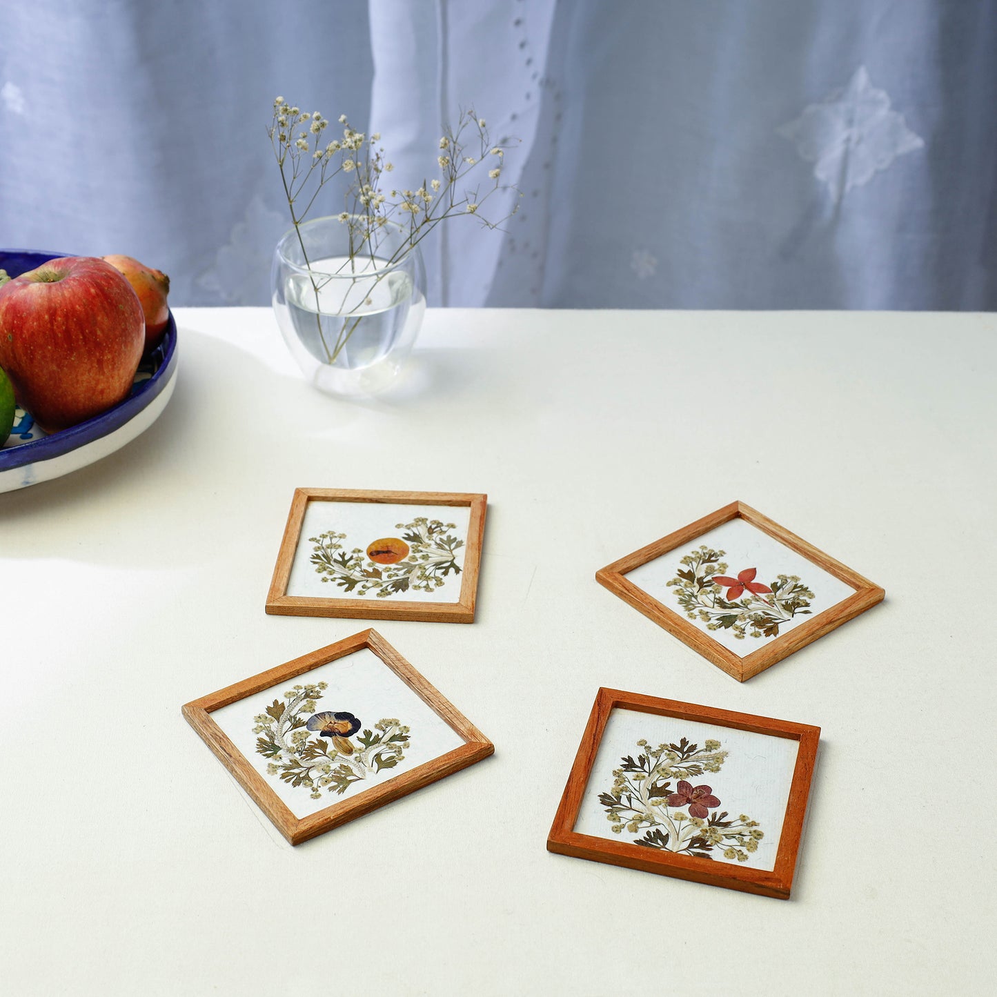 Wooden Square Coasters