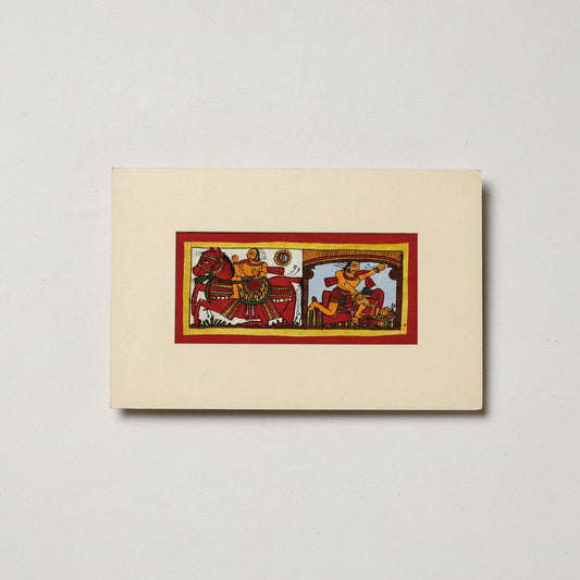 Traditional Phad Painting by Kalyan Joshi (3 x 7 in)