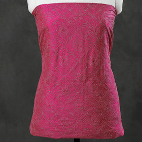 Buy Bengal Kantha Hand Embroidered Mulberry Silk Kurta Material Online l iTokri.com