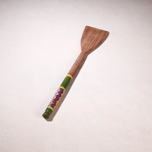 Handmade Lacquered Wooden Cooking Spatula (13 in)