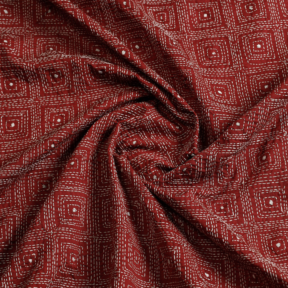 kantha embroidered kurta material