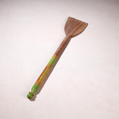 Handmade Lacquered Wooden Cooking Spatula (13 in)
