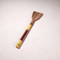 lacquered wooden spatula