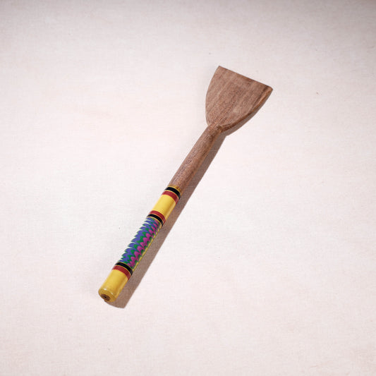 Handmade Lacquered Wooden Cooking Spatula (11 in)