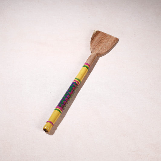 Handmade Lacquered Wooden Cooking Spatula (11 in)