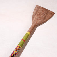 lacquered wooden spatula