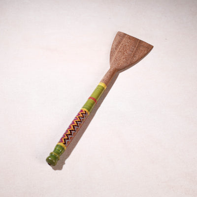 lacquered wooden spatula