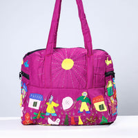 pipli applique shoulder bag