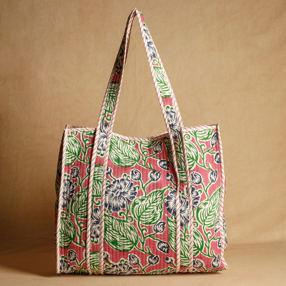 sanganeri tote bag