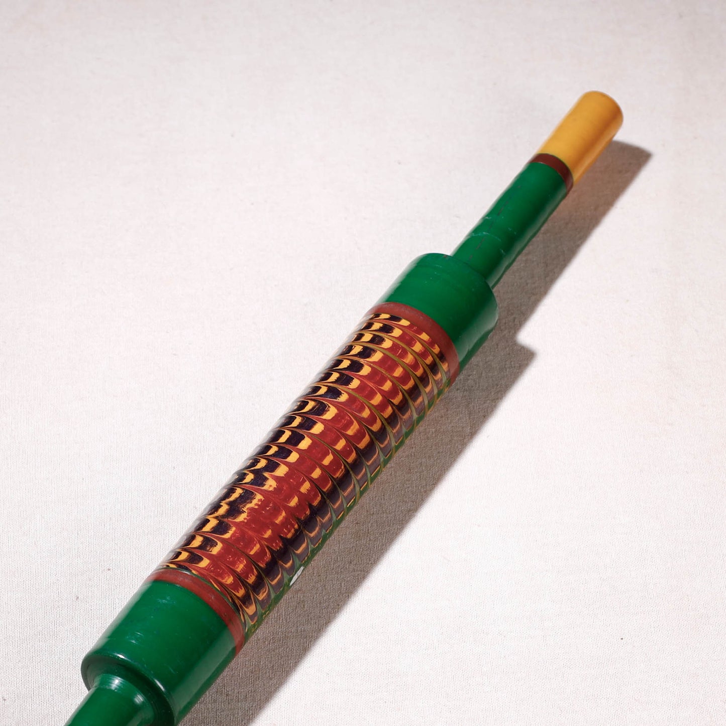 Handmade Lacquered Wooden Belan/बेलन (Chapatti Roller, Rolling Pin)