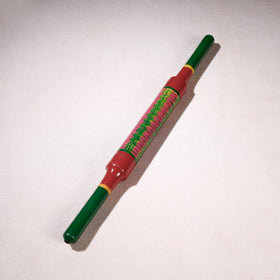  Handmade Lacquered Wooden Belan/बेलन (Chapatti Roller, Rolling Pin) 