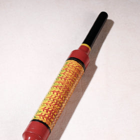  Handmade Lacquered Wooden Belan/बेलन (Chapatti Roller, Rolling Pin) 