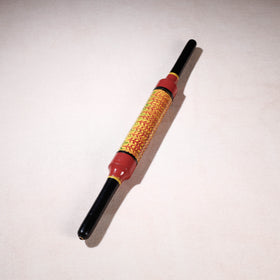  Handmade Lacquered Wooden Belan/बेलन (Chapatti Roller, Rolling Pin) 