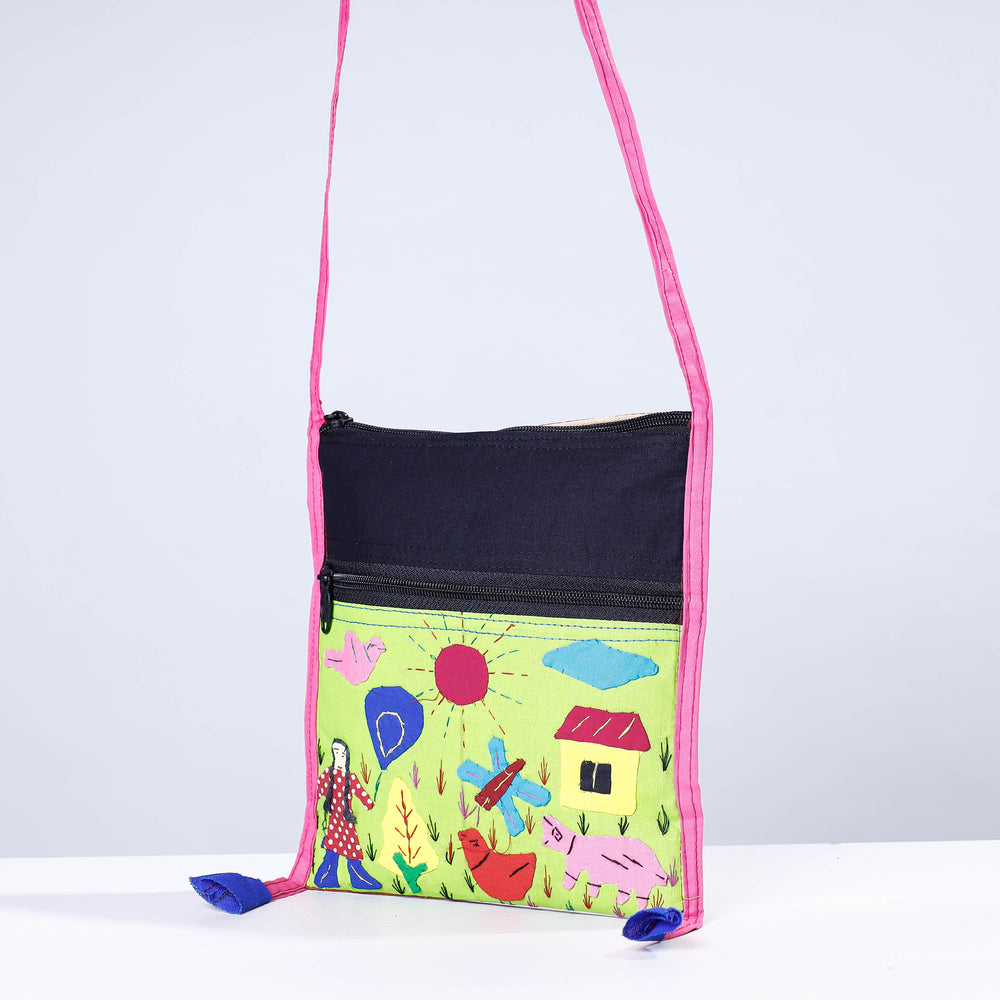 Cotton Sling Bag
