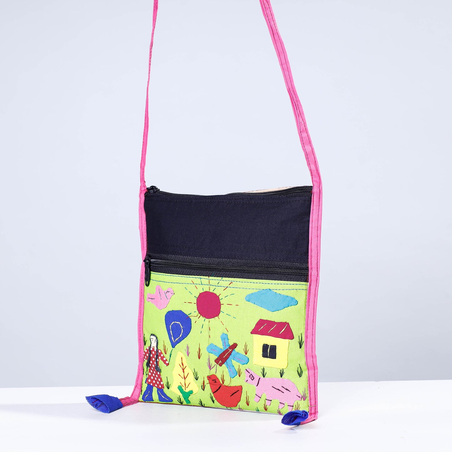 Cotton Sling Bag
