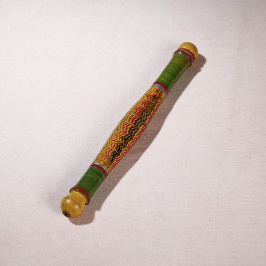 Handmade Lacquered Wooden Belan/बेलन (Chapatti Roller, Rolling Pin - Small)