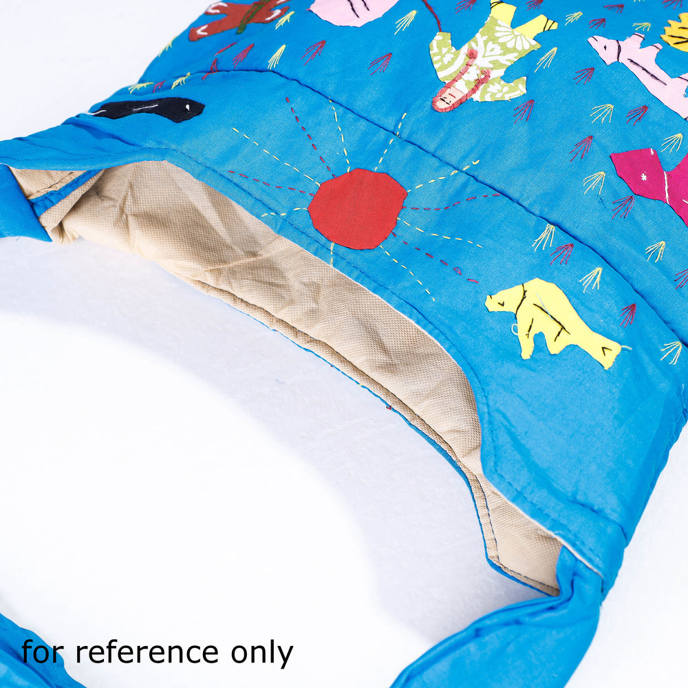 pipli applique shoulder bag