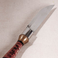 wooden steel knife