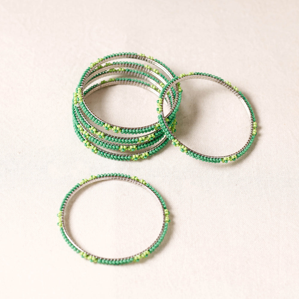 beadwork bangles set