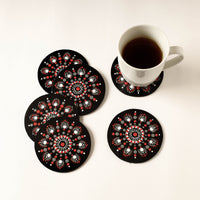 Handpainted Wooden Coasters