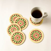 Handpainted Wooden Coasters