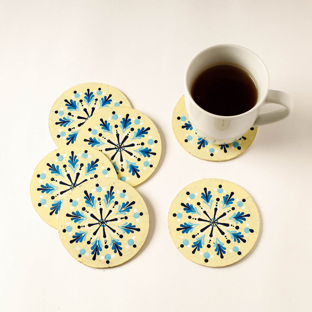 Handpainted Wooden Coasters