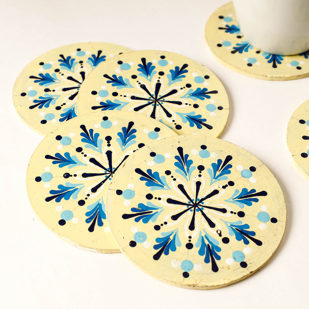 Handpainted Wooden Coasters