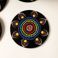 Handpainted Wooden Coasters