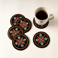 Handpainted Wooden Coasters 