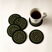 Handpainted Wooden Coasters