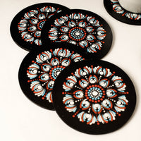 Handpainted Wooden Coasters