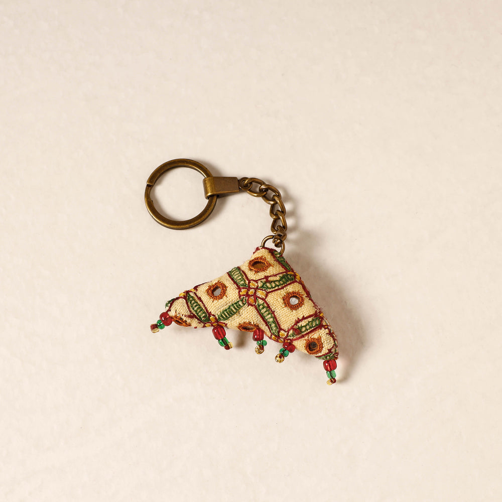 embroidery handmade keychain