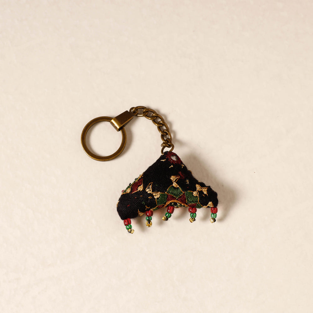 handmade embroidery keychain