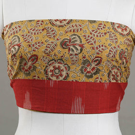 Buy Kalamkari Block Printed Cotton Blouse Piece 