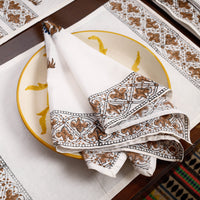 Block Printed Table Runner